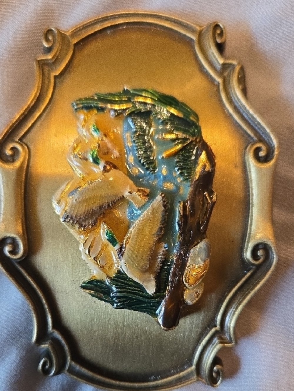 1978 Raintree Buckle with Mallards - Picture 4 of 4